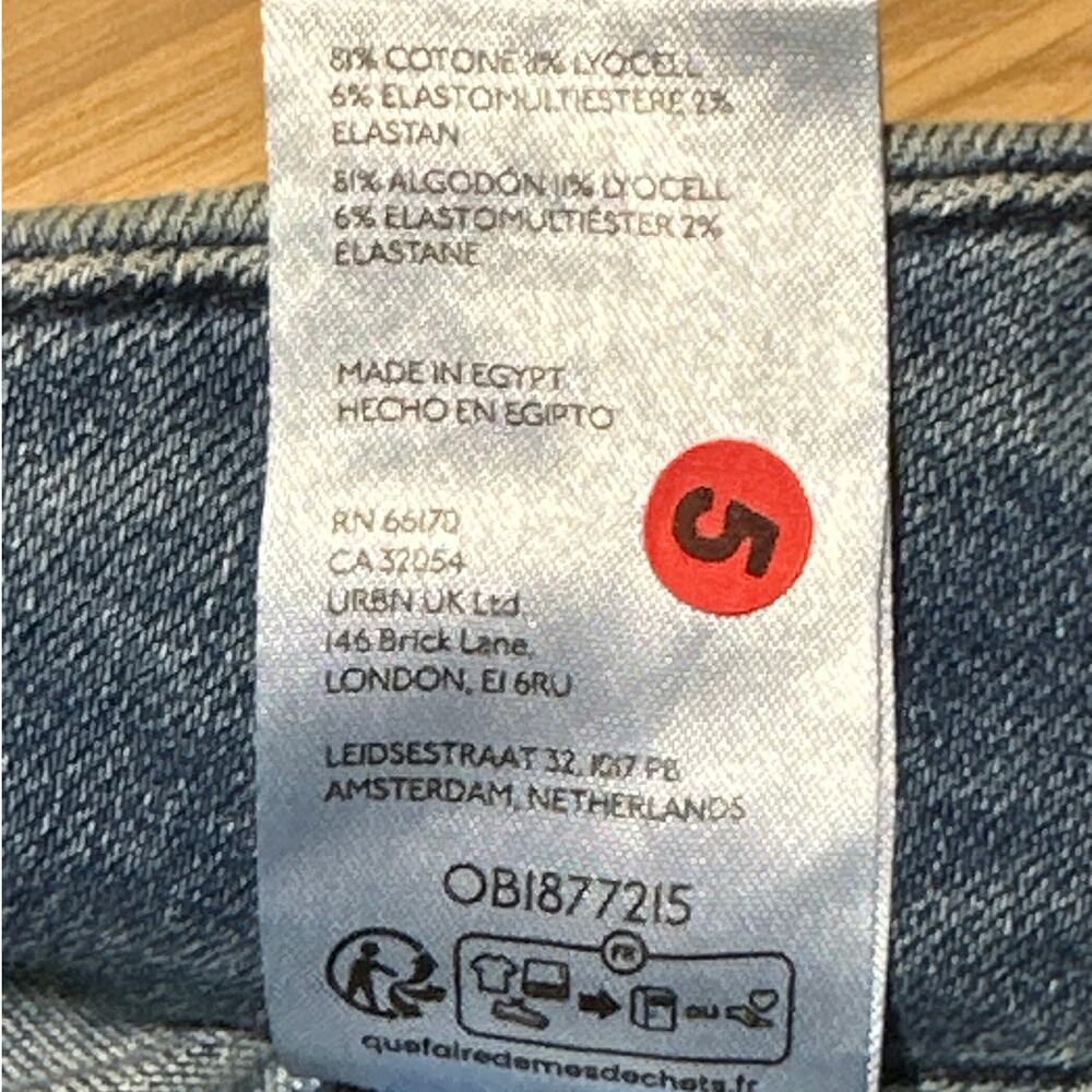 Maeve Anthropologie Colette Cropped Wide Leg Jeans Denim Medium 34T 34 Tall NWT - Picture 12 of 13